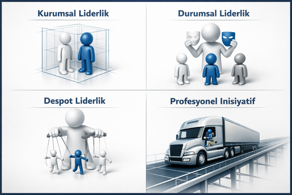 liderlik çeşitlerini gösterir görsel